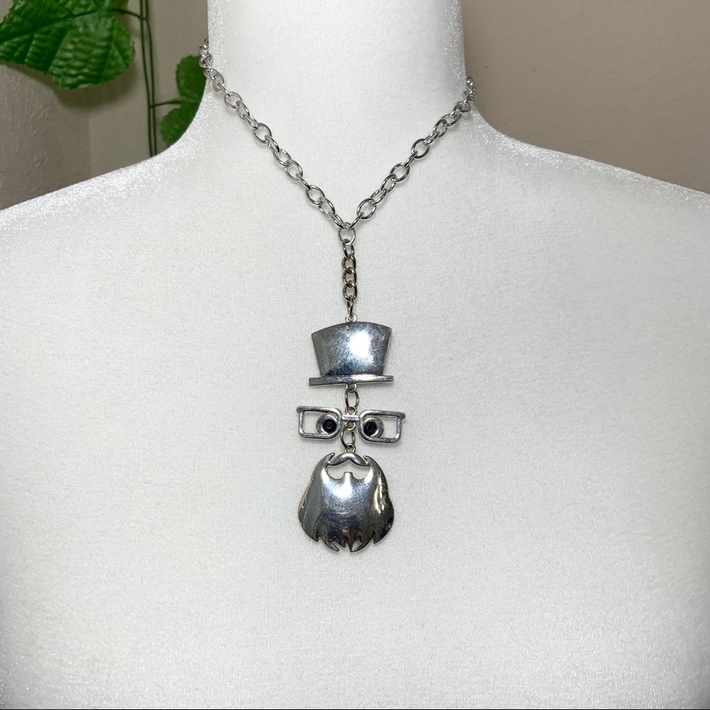 Mustache Beard Man Necklace New - Picture 6 of 7